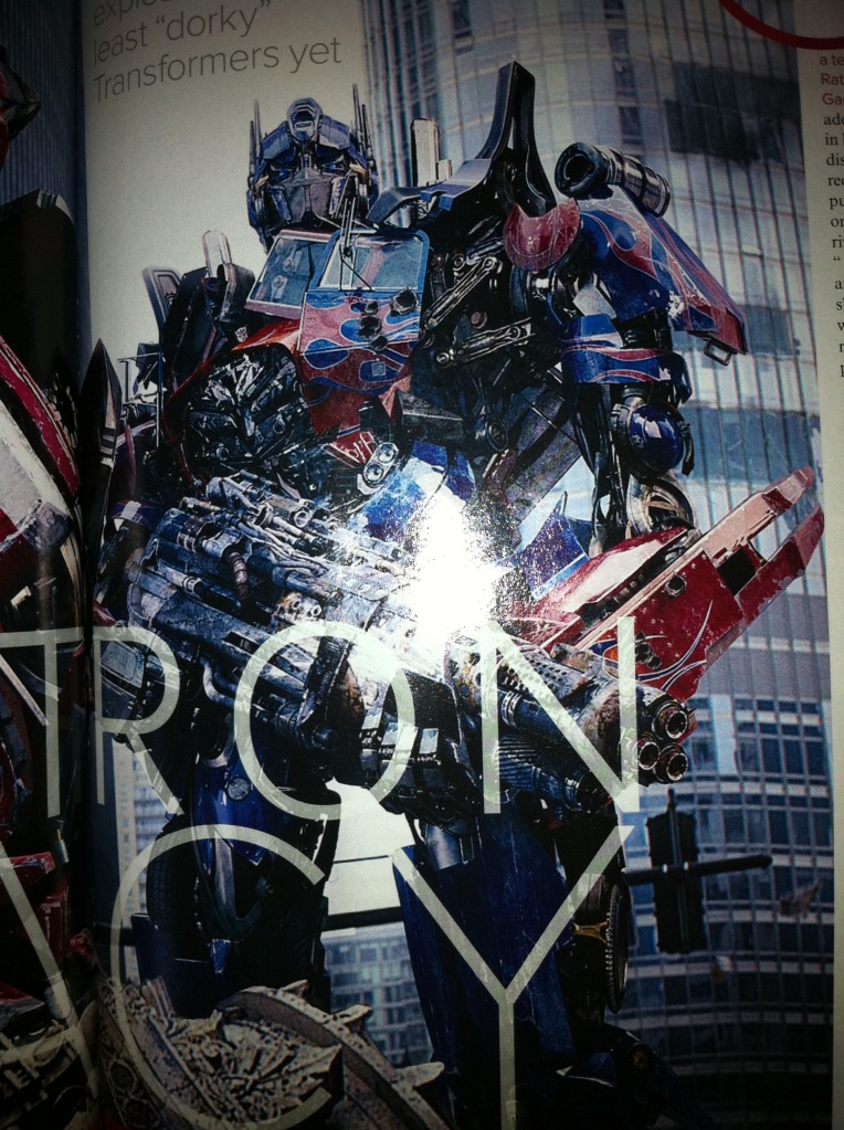Transformers News: Sentinel Prime & Optimus Prime Featured on the Cover of EMPIRE Magazine Image