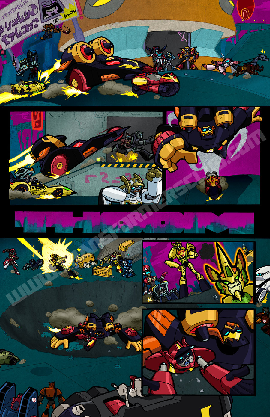 Transformers News: Animated Ransack Character Model and Unlettered Image