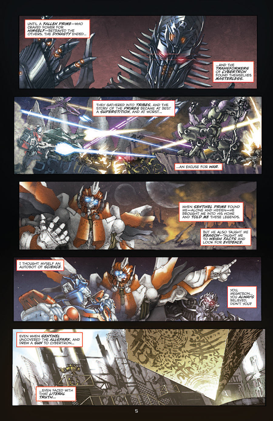 Transformers News: Transformers Foundation #2 5 Page Preview Image