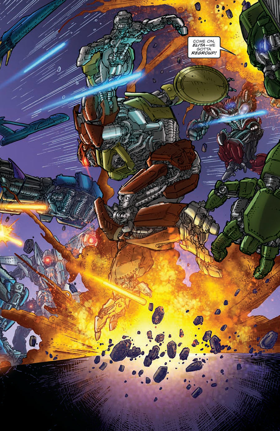 Transformers News: Transformers: Rising Storm Issue #2 Five-Page Preview Image