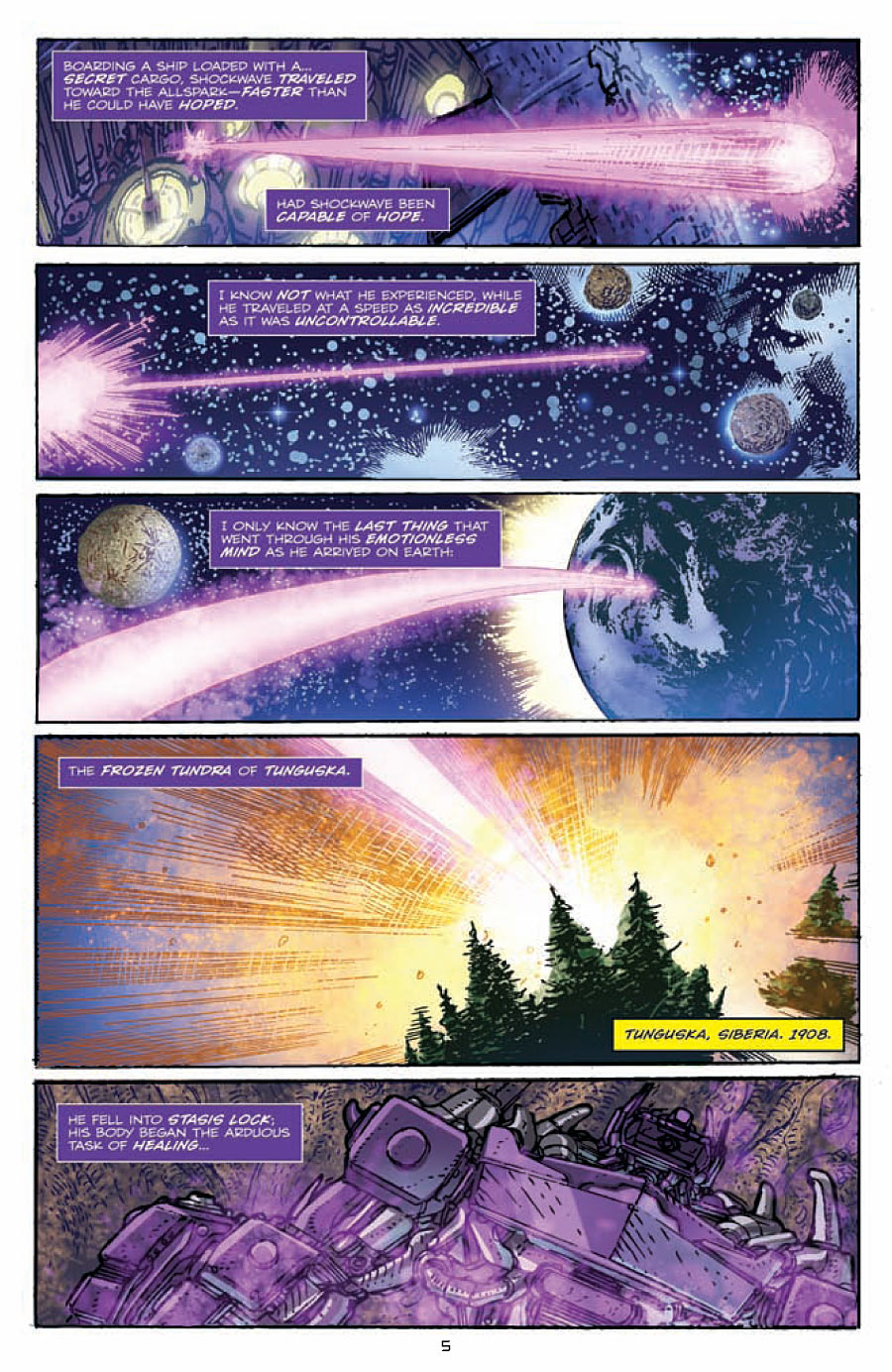 Transformers News: Transformers: Rising Storm Issue #2 Five-Page Preview Image