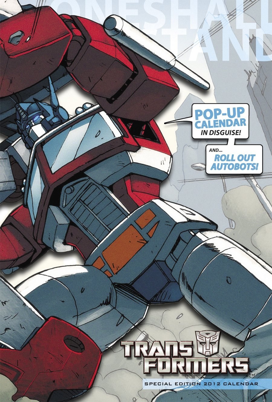 Transformers News: 2012 Transformers Special Edition Wall Calendar Preview Image