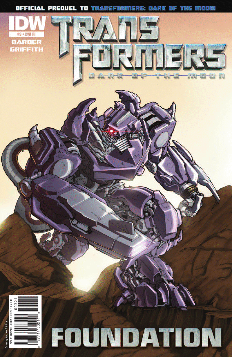 Transformers News: IDW Presents Transformers: Foundation Five Page Preview Image