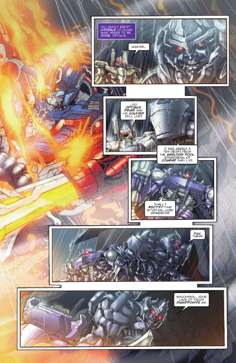 Transformers News: IDW Presents Transformers: Foundation Five Page Preview Image