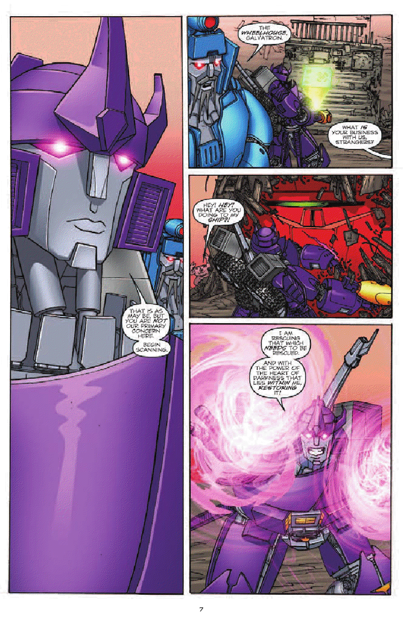 Transformers News: IDW Presents Transformers: Heart of Darkness #3 Preview Image