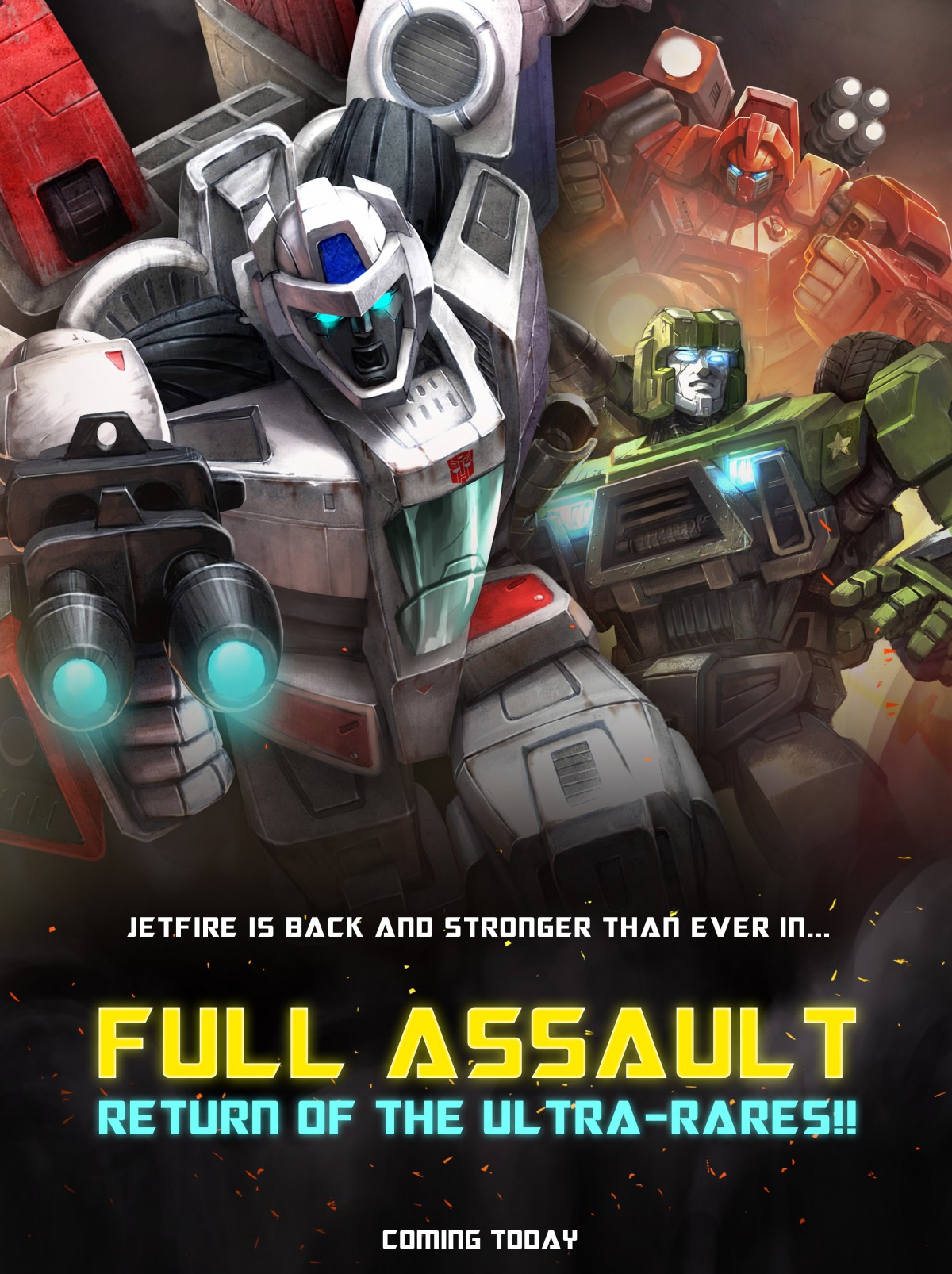 TRANSFORMERS: LEGENDS Full Assault Update Starts Today