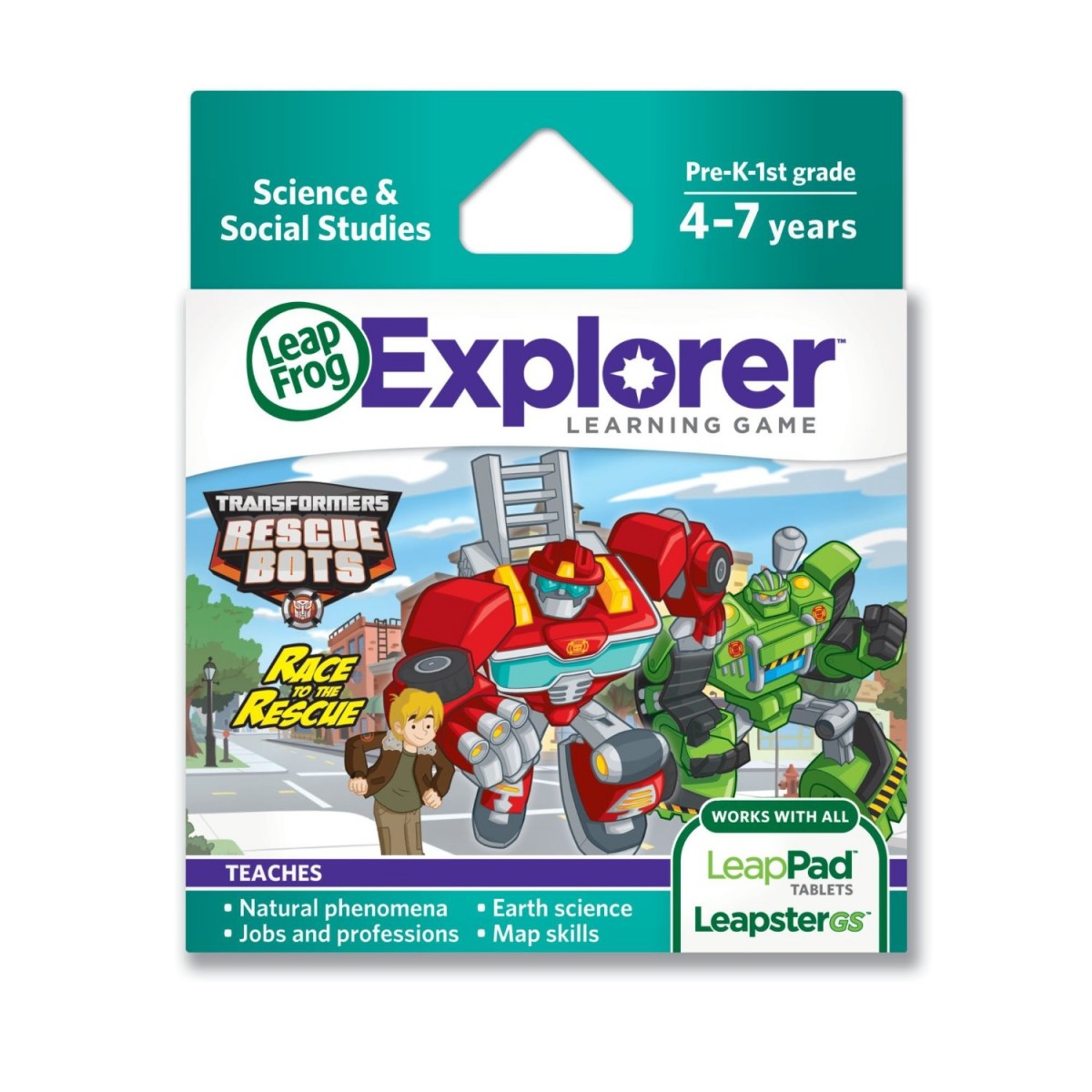 Transformers News: LeapFrog Explorer Transformers Rescue Bots Race to The Rescue Learning Game Transformers News: LeapFrog Explorer Transformers Rescue Bots Race to The Rescue Learning Game