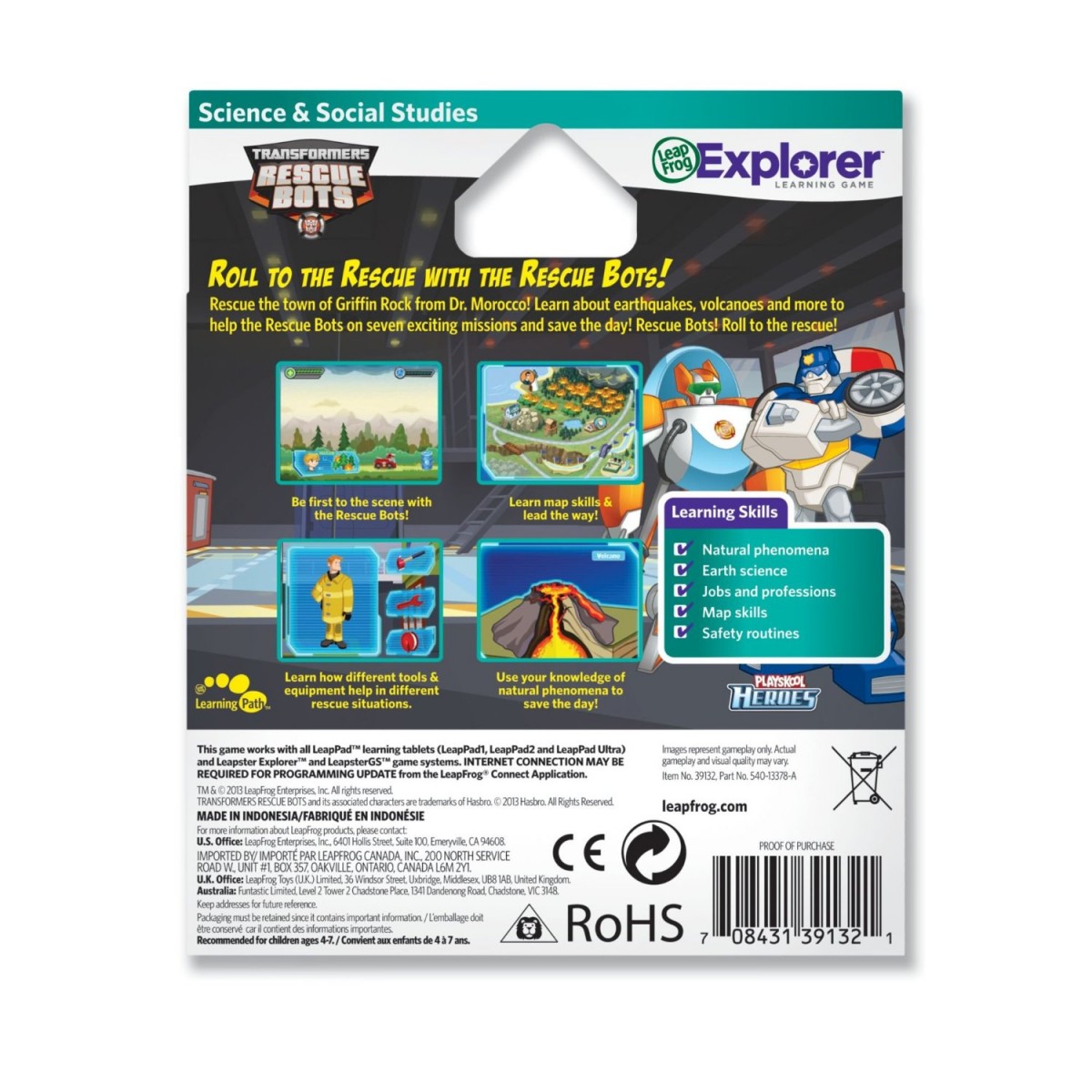 Transformers News: LeapFrog Explorer Transformers Rescue Bots Race to The Rescue Learning Game Transformers News: LeapFrog Explorer Transformers Rescue Bots Race to The Rescue Learning Game