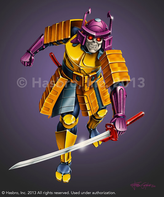 Transformers News: Emiliano Santalucia SDCC13 Bludgeon Box Art