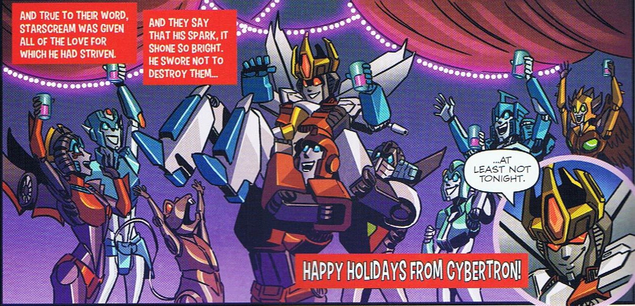 Transformers News: A Seasonal Message from Seibertron.com Transformers News: A Seasonal Message from Seibertron.com