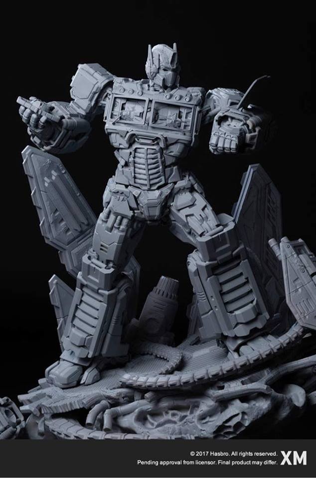Transformers News: New Images of XM Studios Premium Collectibles Optimus Prime Statue