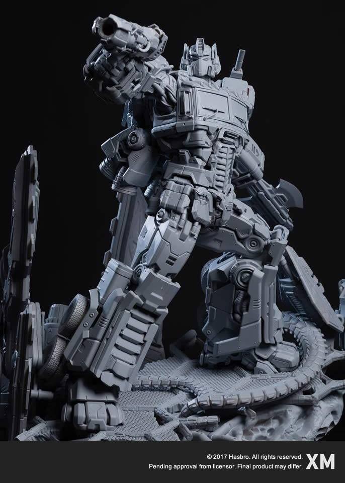 Transformers News: New Images of XM Studios Premium Collectibles Optimus Prime Statue