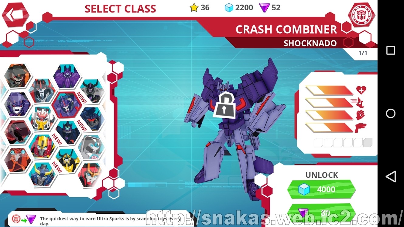 Transformers News: Robots in Disguise App Updates reveal New Characters and Toys Like Menasor and Galvatronus