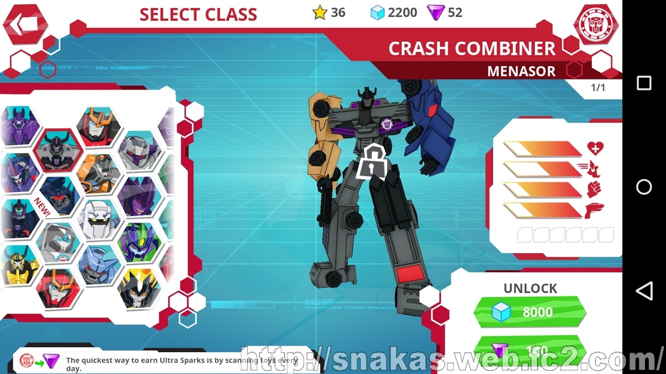 Transformers News: Robots in Disguise App Updates reveal New Characters and Toys Like Menasor and Galvatronus