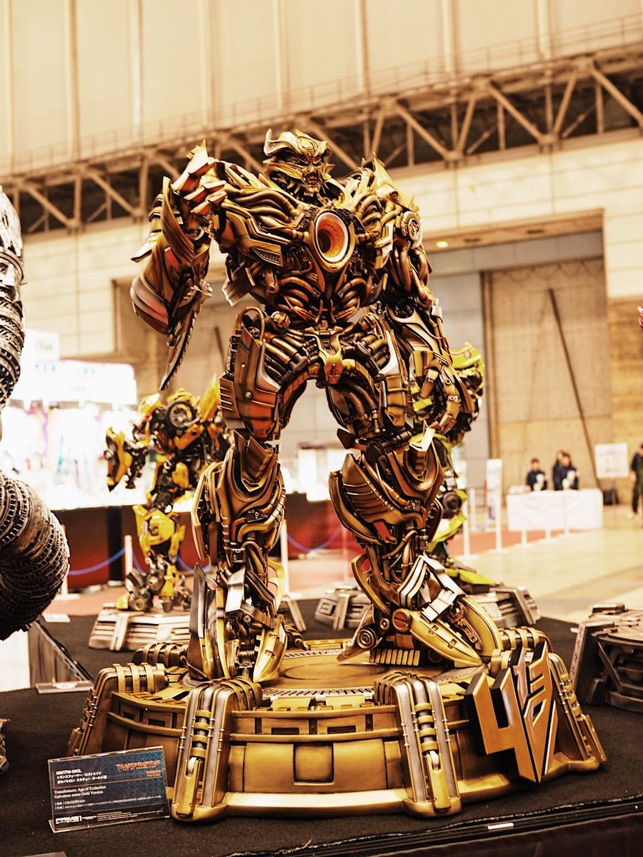 Transformers News: Wonderfest 2017 Prime 1 Studio Gold Variants of Optimus, Megatron, Movie Galvatron and White Prime Transformers News: Wonderfest 2017 Prime 1 Studio Gold Variants of Optimus, Megatron, Movie Galvatron and White Prime