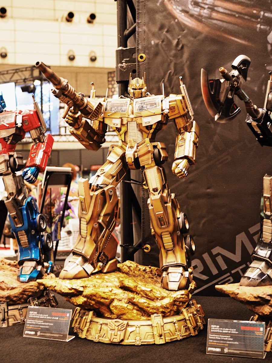 Transformers News: Wonderfest 2017 Prime 1 Studio Gold Variants of Optimus, Megatron, Movie Galvatron and White Prime Transformers News: Wonderfest 2017 Prime 1 Studio Gold Variants of Optimus, Megatron, Movie Galvatron and White Prime