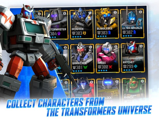 Transformers News: Kabam Studios Transformers: Forged to Fight Mobile Game Now Available to Download and Play