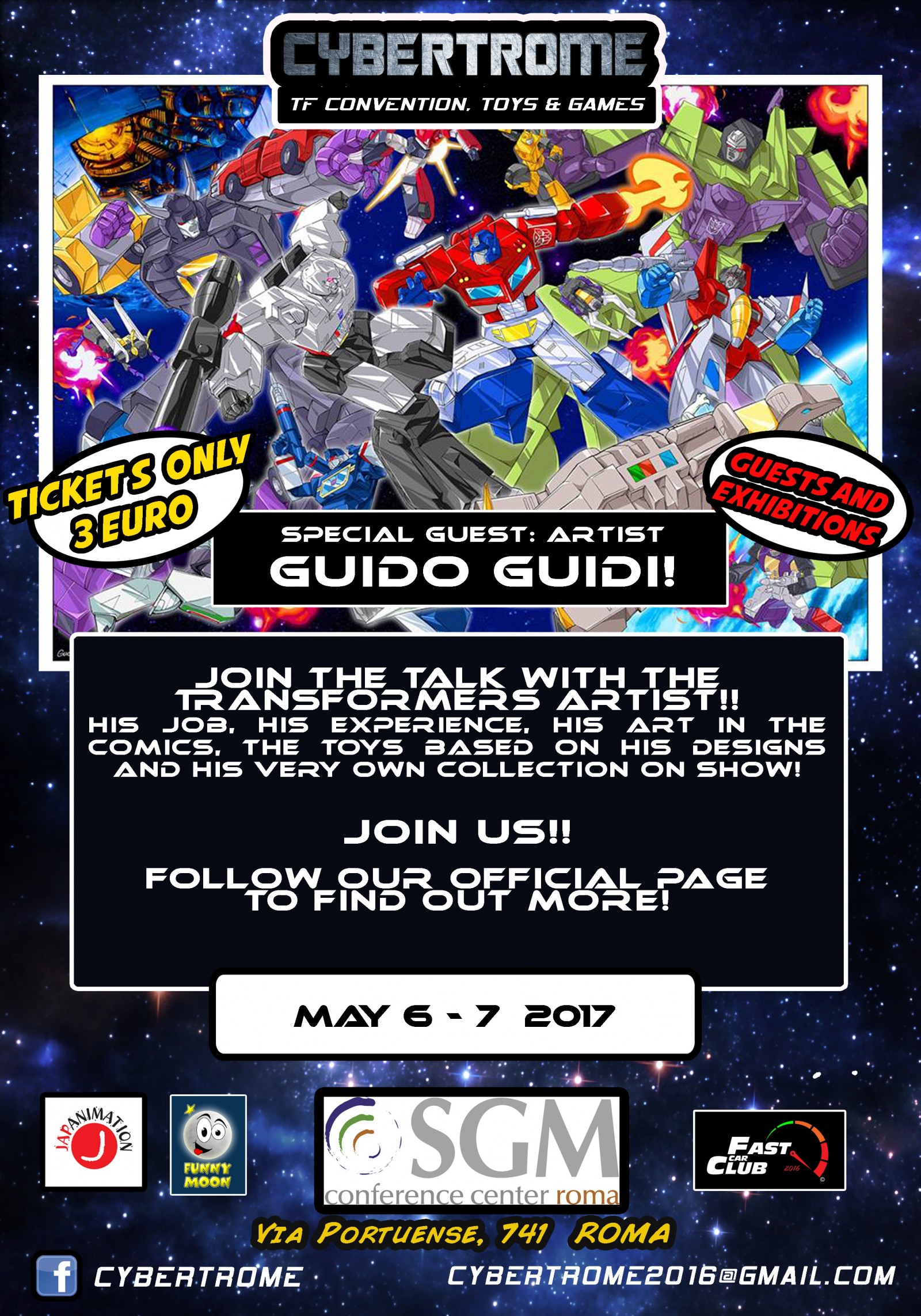 Transformers News: More Information and Tickets for Cybertrome 2017