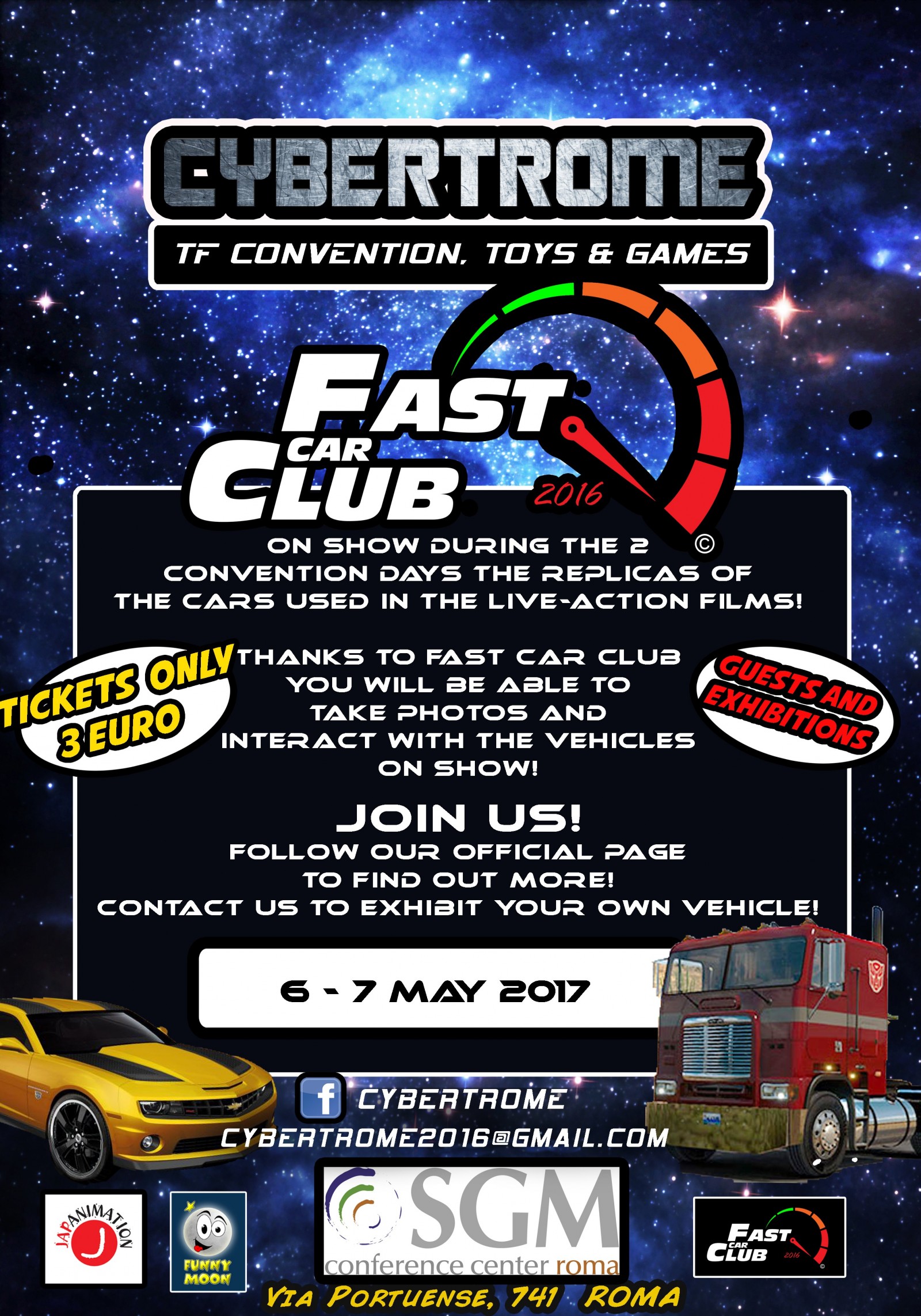 Transformers News: More Information and Tickets for Cybertrome 2017