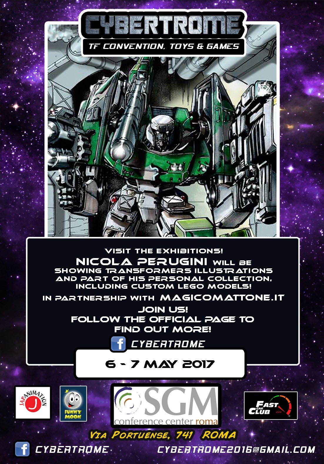 Transformers News: More Information and Tickets for Cybertrome 2017