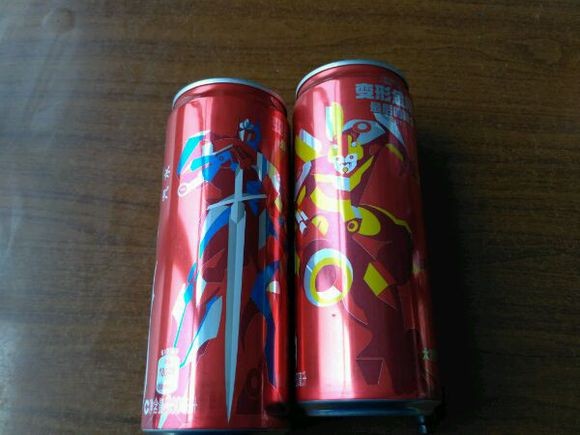 Transformers News: Transformers: The Last Knight Promotional Chinese Coca Cola Cans
