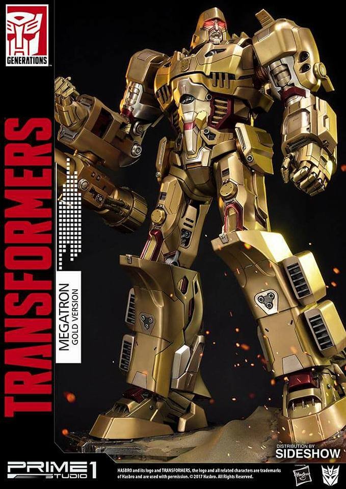 Transformers News: Prime 1 Studio Megatron Gold Edition – Transformers Generation 1 Pictures Transformers News: Prime 1 Studio Megatron Gold Edition – Transformers Generation 1 Pictures