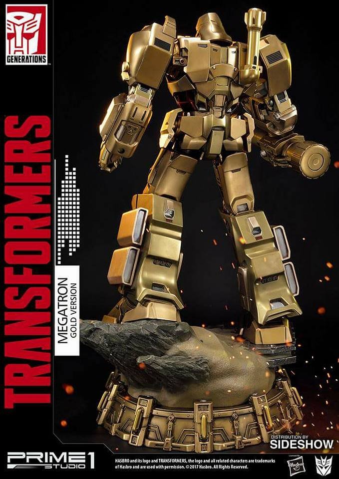 Transformers News: Prime 1 Studio Megatron Gold Edition – Transformers Generation 1 Pictures Transformers News: Prime 1 Studio Megatron Gold Edition – Transformers Generation 1 Pictures