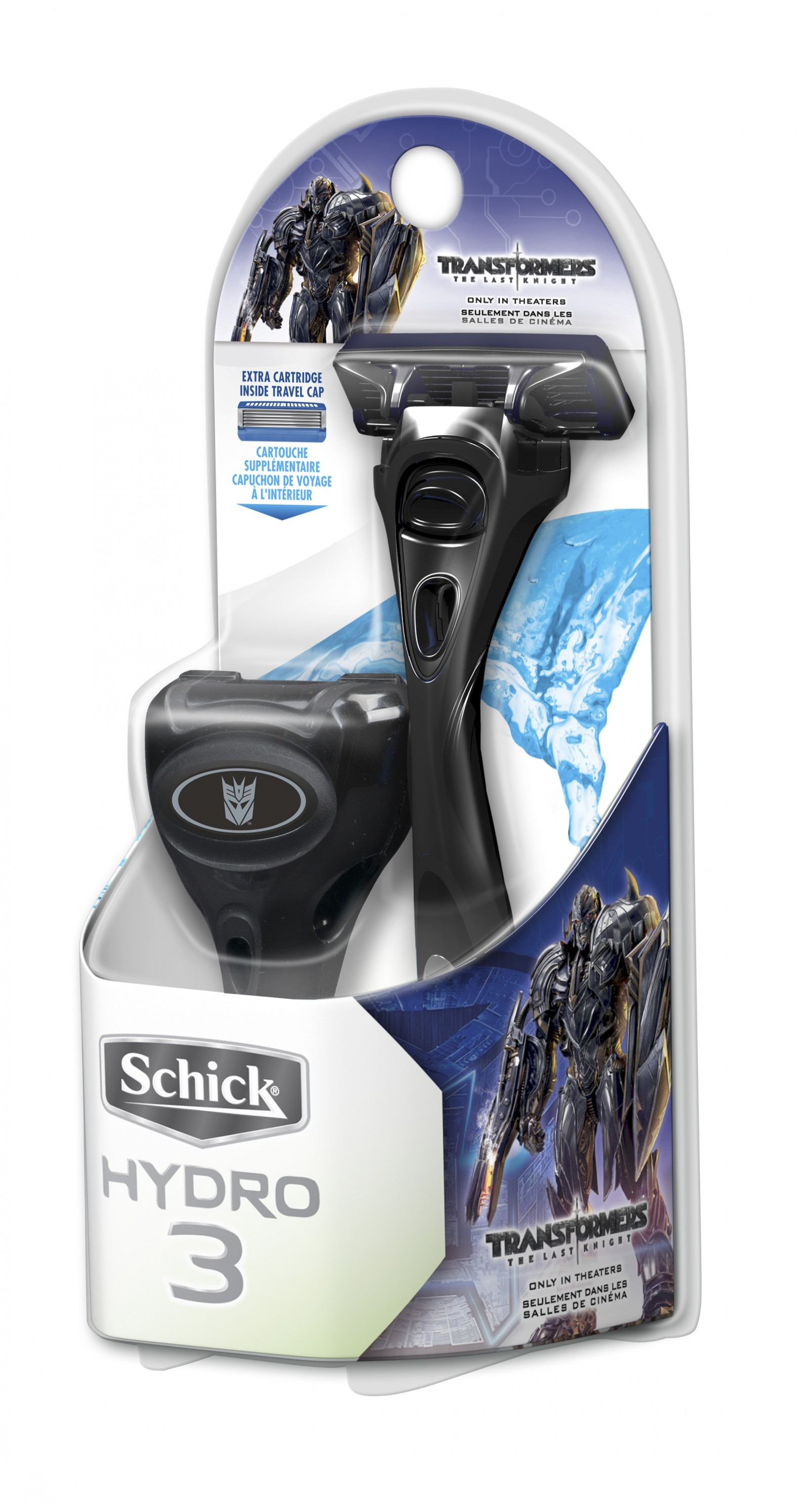 Transformers News: Shick Hydro and Transformers: The Last Knight Limited Edition Handles and Perks