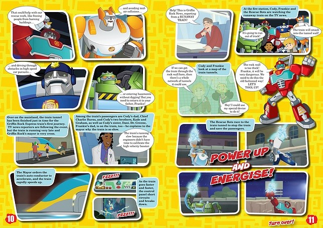 Transformers News: New Transformers: Rescue Bots Magazine Launching in UK