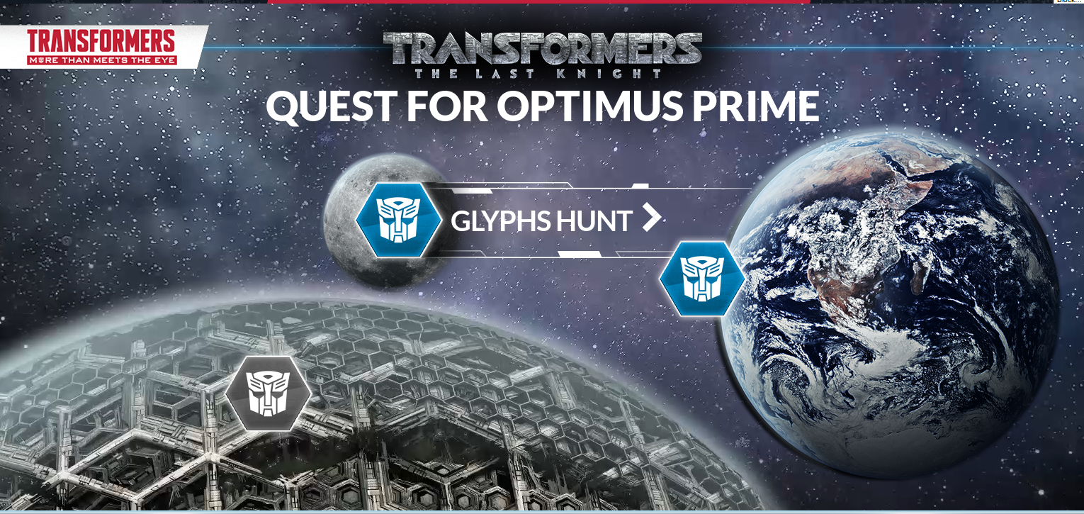 Transformers News: New Hasbro Transformers: The Last Knight Site Update with Quest for Optimus Prime Games
