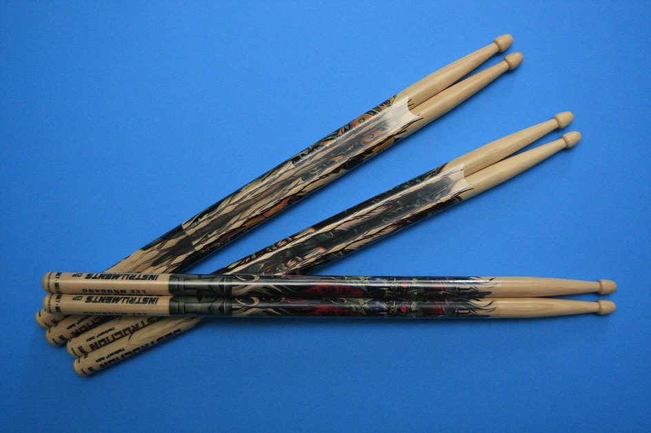 Transformers News: NRG's Lee Mangano Transformers Themed Drumsticks
