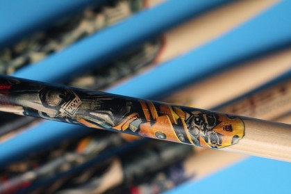 Transformers News: NRG's Lee Mangano Transformers Themed Drumsticks
