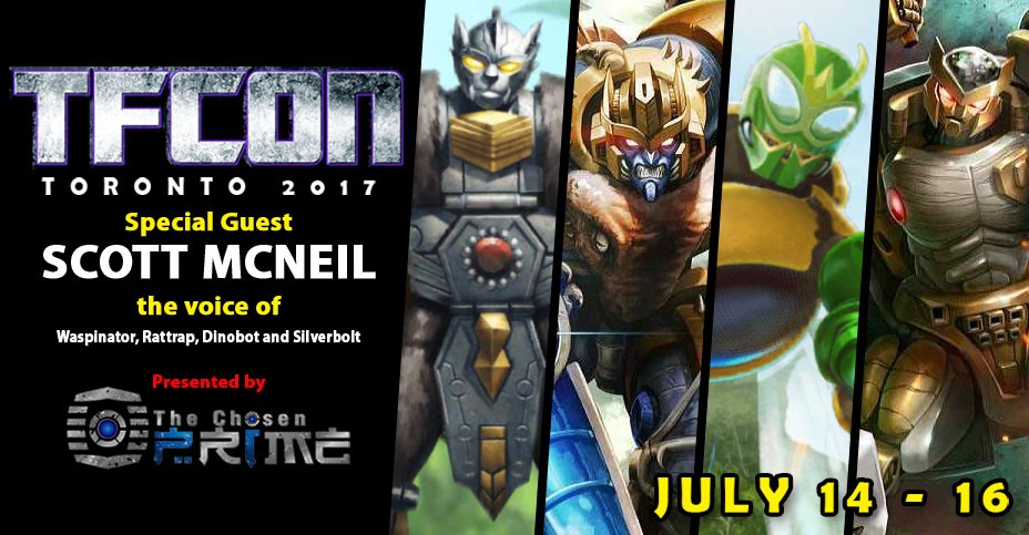 Transformers News: Voice Actor Scott McNeil to Attend TFcon Toronto 2017