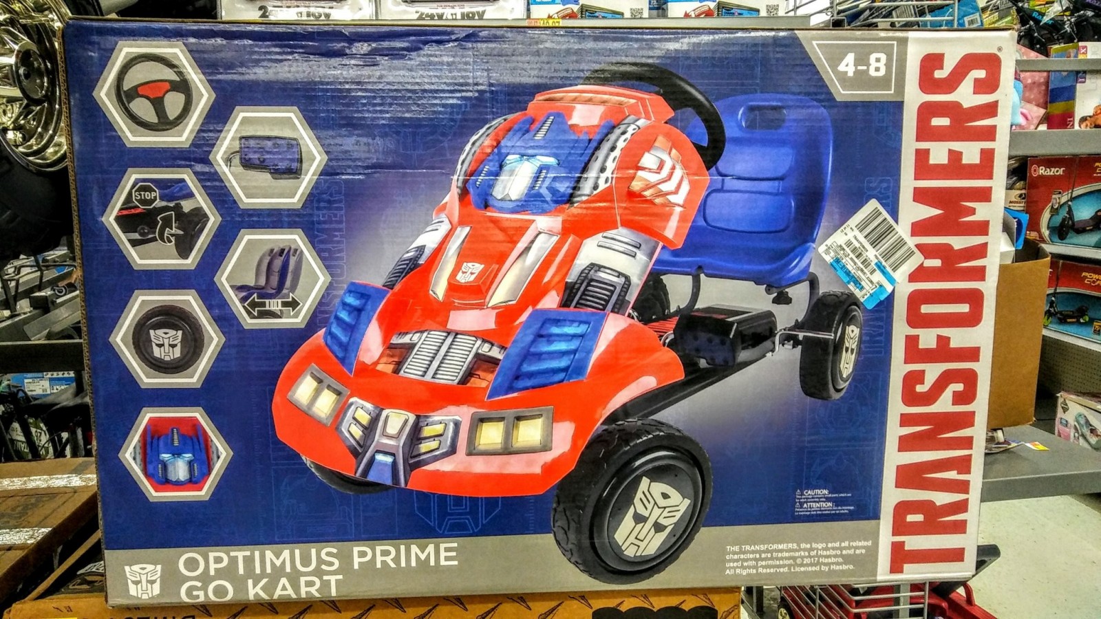Transformers News: Transformers G1 Themed Go Karts found at Walmart in the US Transformers News: Transformers G1 Themed Go Karts found at Walmart in the US