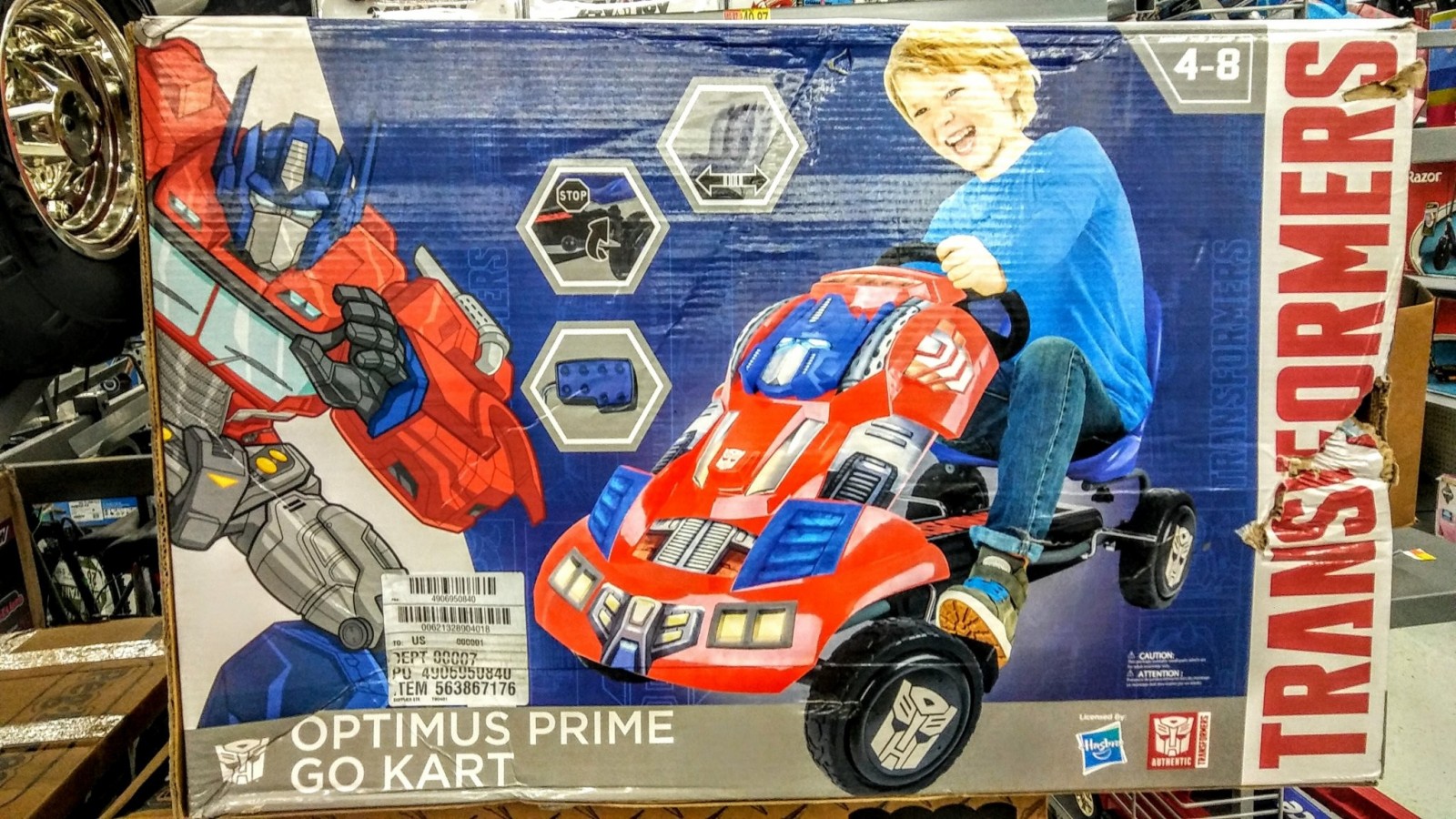 Transformers News: Transformers G1 Themed Go Karts found at Walmart in the US Transformers News: Transformers G1 Themed Go Karts found at Walmart in the US
