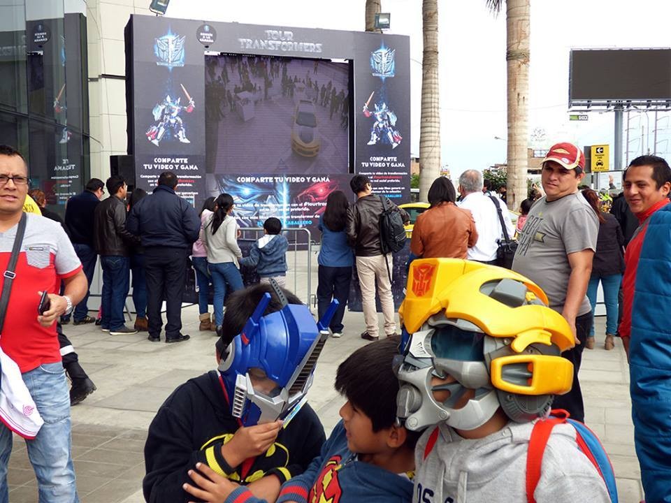 Transformers News: Transformers: The Last Knight Promotional Tour Event in Perù