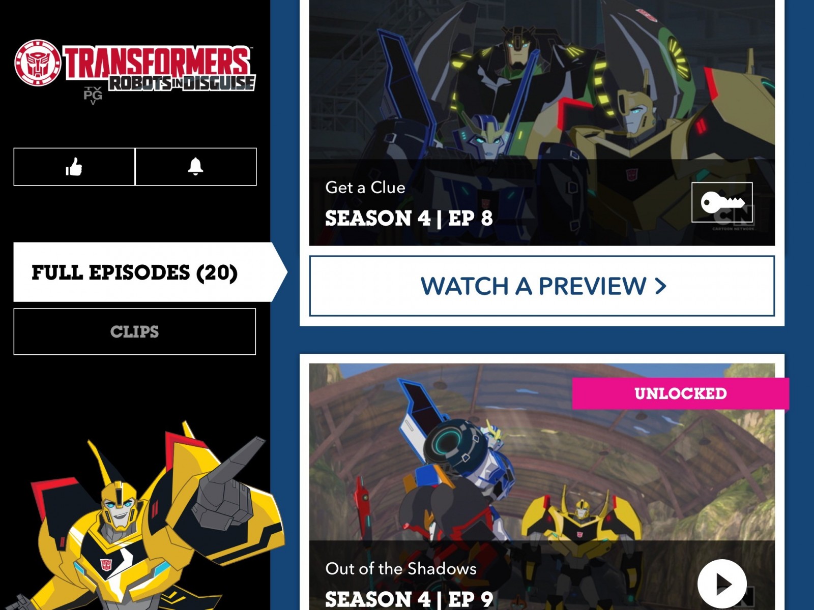 Transformers News: Transformers: Robots In Disguise Combiner Force Episodes 8-10 on Cartoon Network App