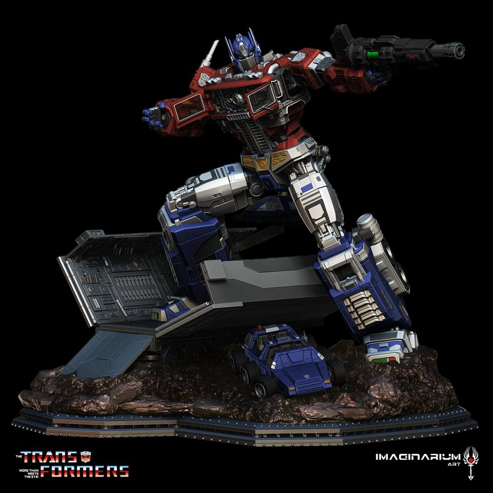 Transformers News: Imaginarium Art Licensed Transformers Optimus Prime