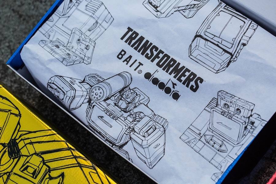 Transformers News: BAIT x Transformers x Diadora Shoe Line Featuring Optimus, Bumblebee, Soundwave, Megatron