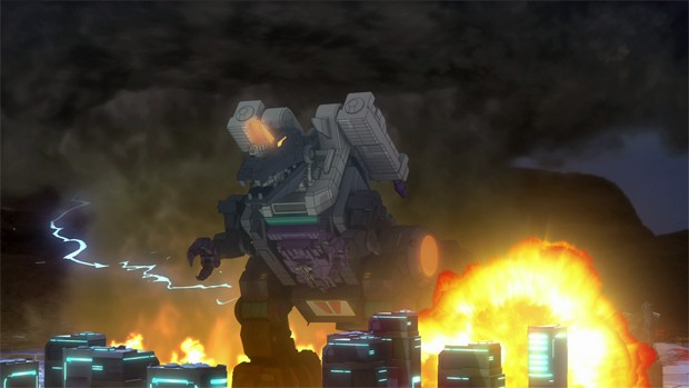 Transformers News: Official Poster and Screenshots for Machinima Transformers Titans Return Animated Series