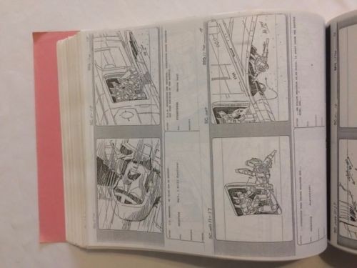 Transformers News: Transformers The Movie 1986 Original Storyboards Reduction Master for Auction