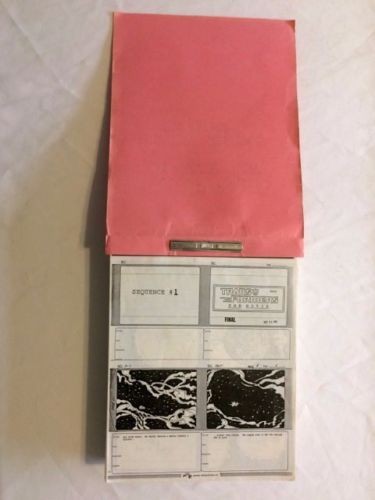 Transformers News: Transformers The Movie 1986 Original Storyboards Reduction Master for Auction