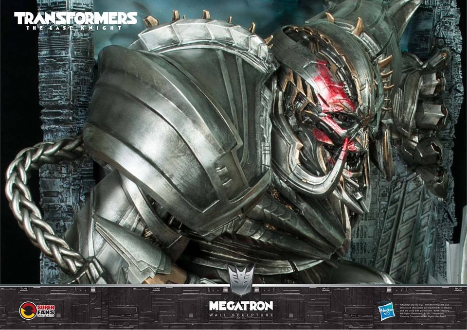 Transformers News: Megatron Transformers: The Last Knight Wall Statue by Superfans Group Transformers News: Megatron Transformers: The Last Knight Wall Statue by Superfans Group