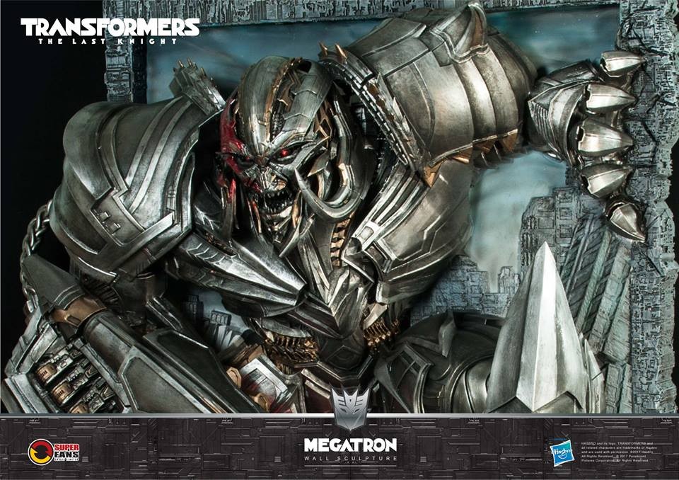 Transformers News: Megatron Transformers: The Last Knight Wall Statue by Superfans Group Transformers News: Megatron Transformers: The Last Knight Wall Statue by Superfans Group