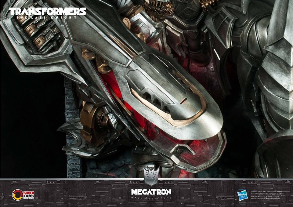 Transformers News: Megatron Transformers: The Last Knight Wall Statue by Superfans Group Transformers News: Megatron Transformers: The Last Knight Wall Statue by Superfans Group
