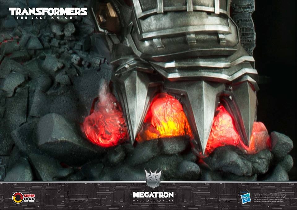 Transformers News: Megatron Transformers: The Last Knight Wall Statue by Superfans Group Transformers News: Megatron Transformers: The Last Knight Wall Statue by Superfans Group