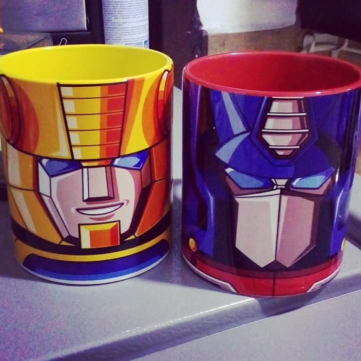 Transformers News: Transformers Generation One Mugs Found in Manila, Philippines