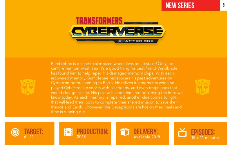 Transformers News: Details and Synopsis for Transformers: Cyberverse Animated Series