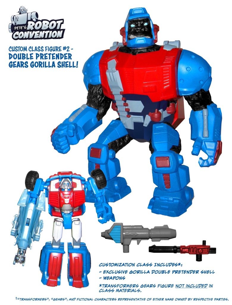 Transformers News: Pete's Robot Convention 2018 - News Roundup, Customization-Class Figure Announcements