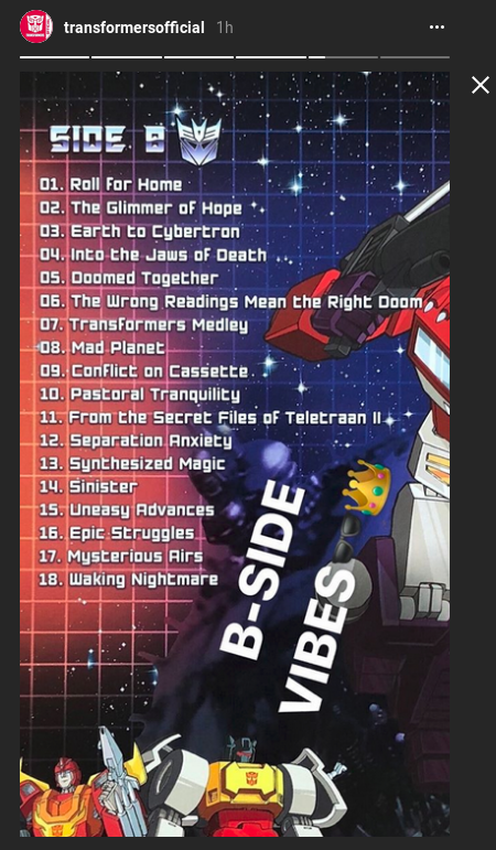 Transformers News: Original Transformers Television Series Score On Sale Today